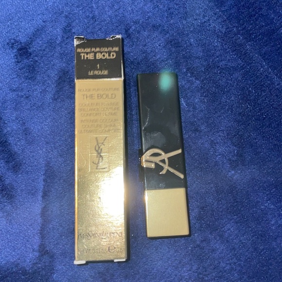 🆕YSL The bold Lipstick shade 1 Blood Red - Picture 6 of 7